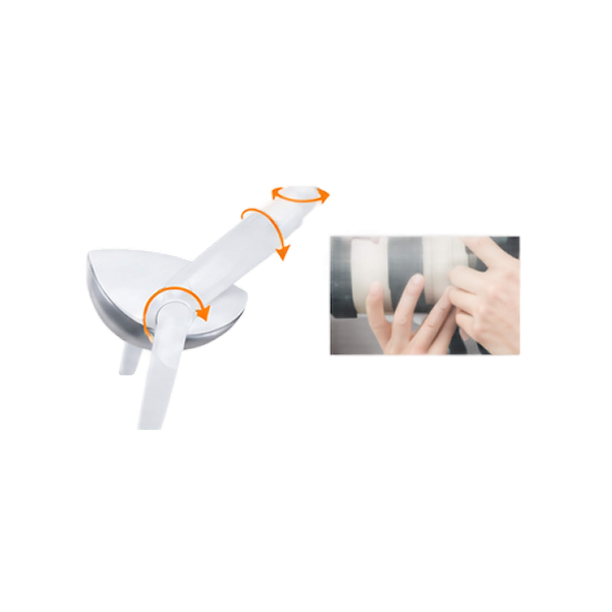 Ceiling Mount Whale LED Dental Light