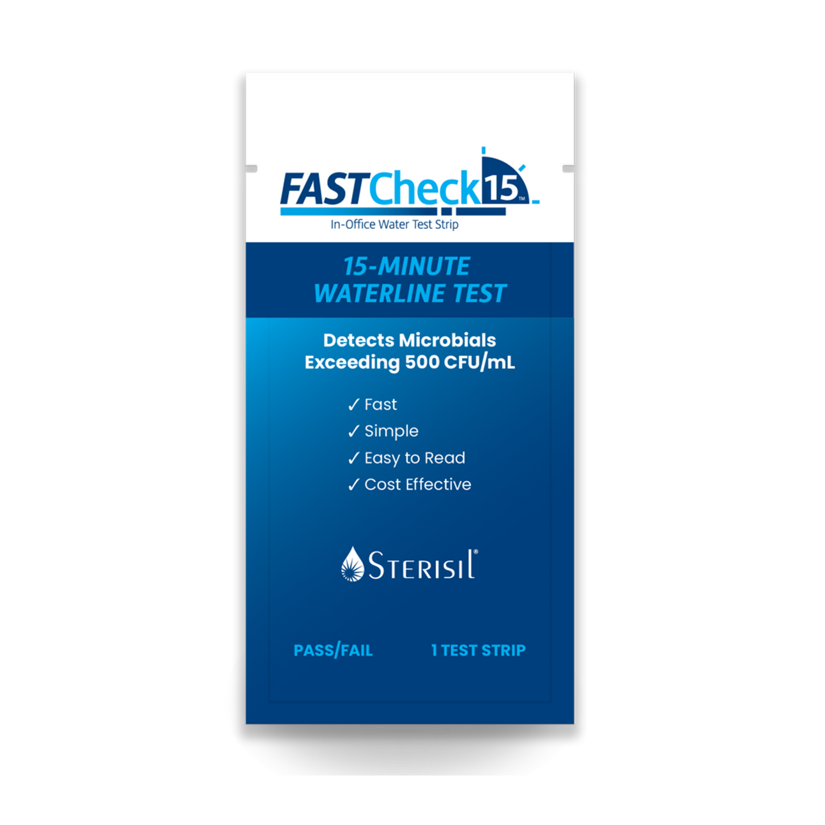 FASTCheck15® In-Office Waterline Test Strip