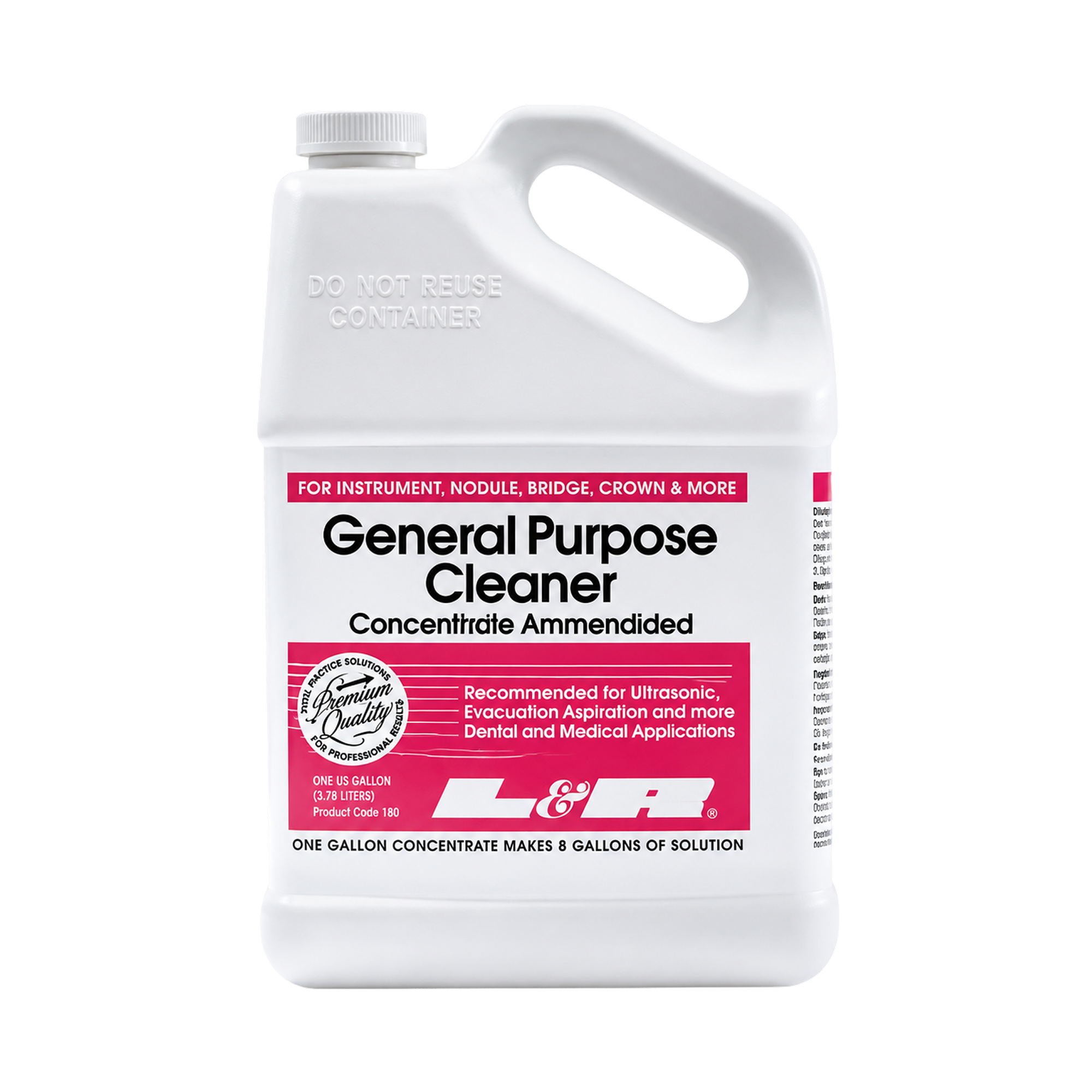 General Purpose Cleaner Concentrate Ammoniated