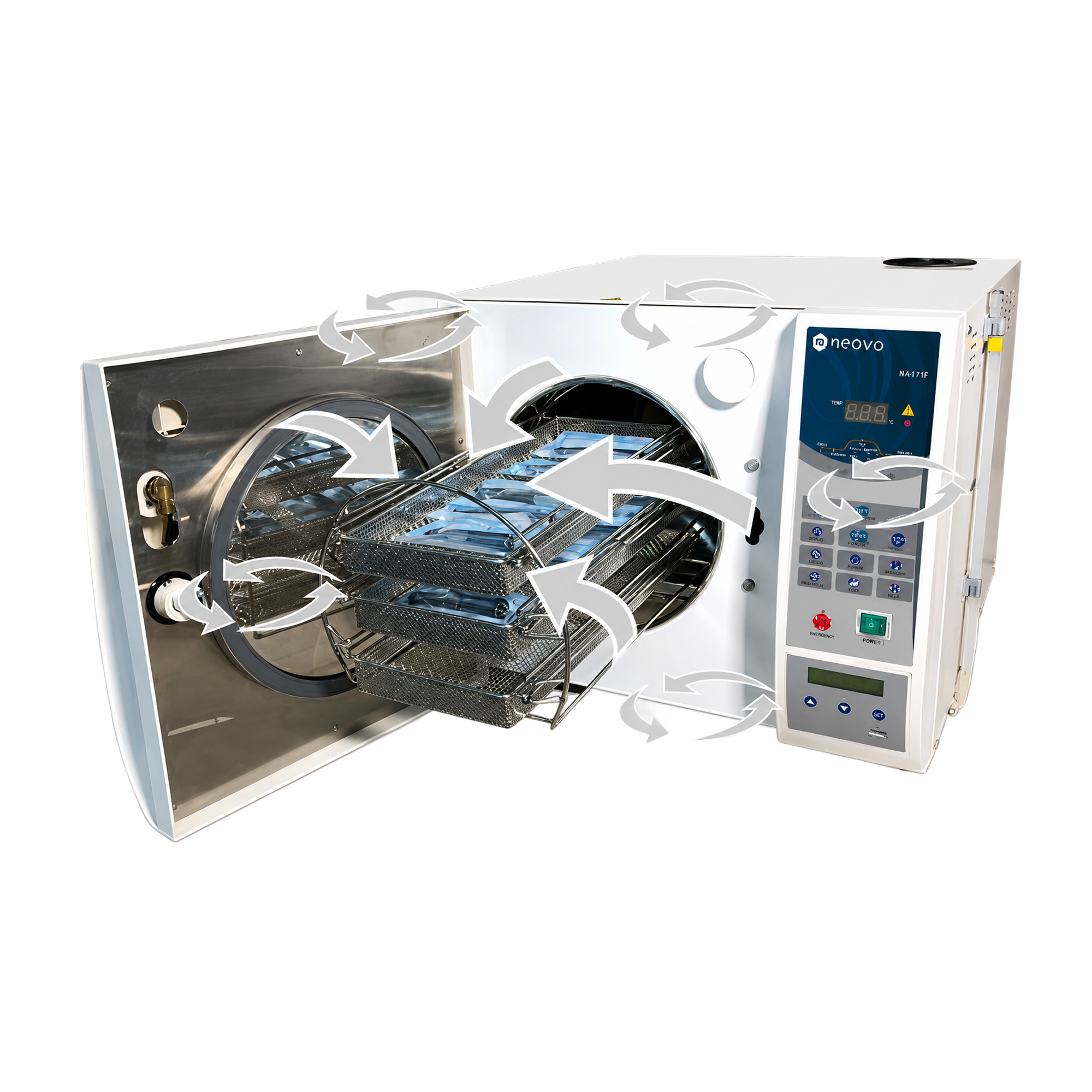 LouieP Séries TABLETOP AUTOCLAVE