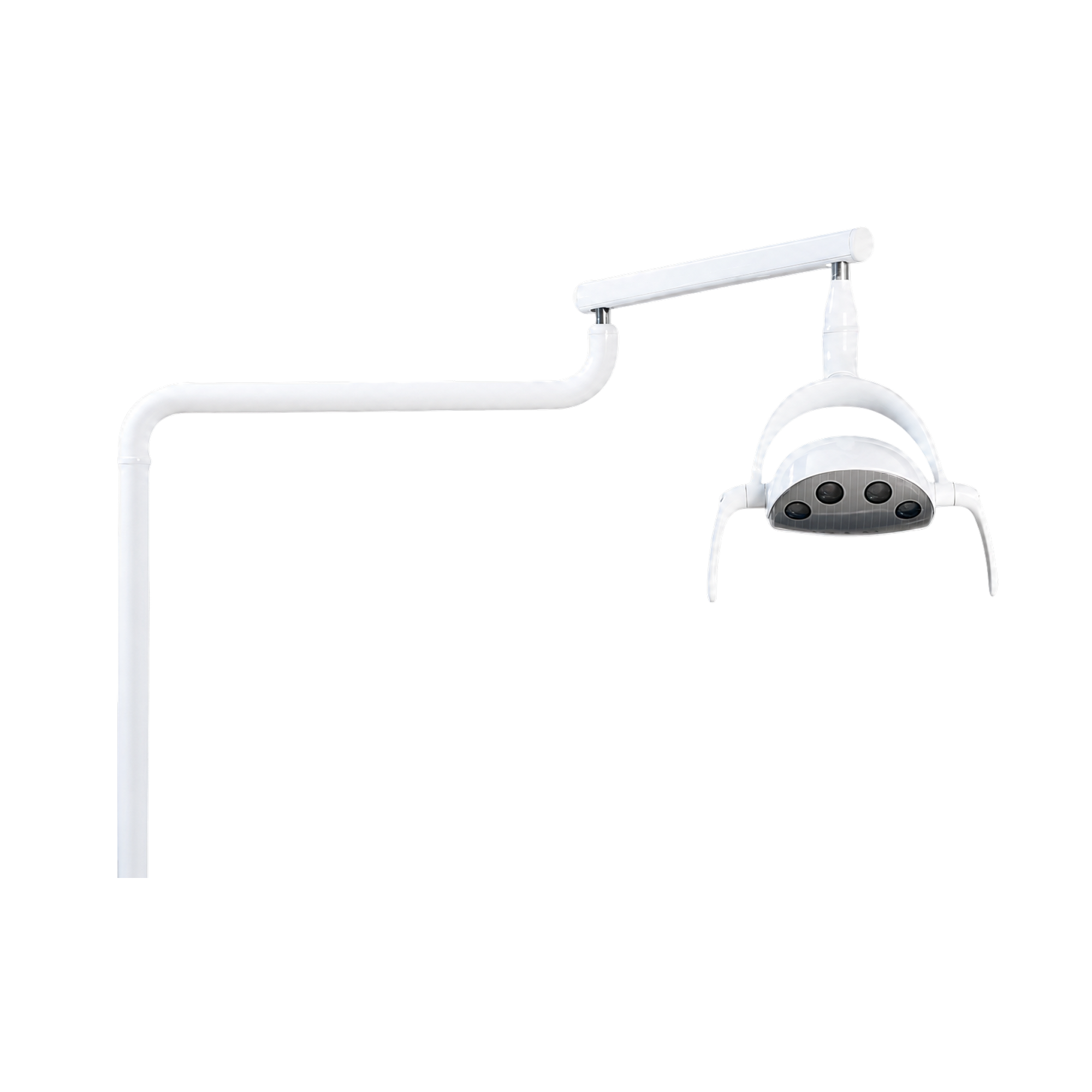 Post Mount Whale LED Dental Light