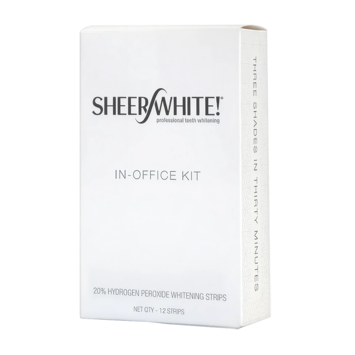Sheer White whitening strips, in-office (006-00251)
