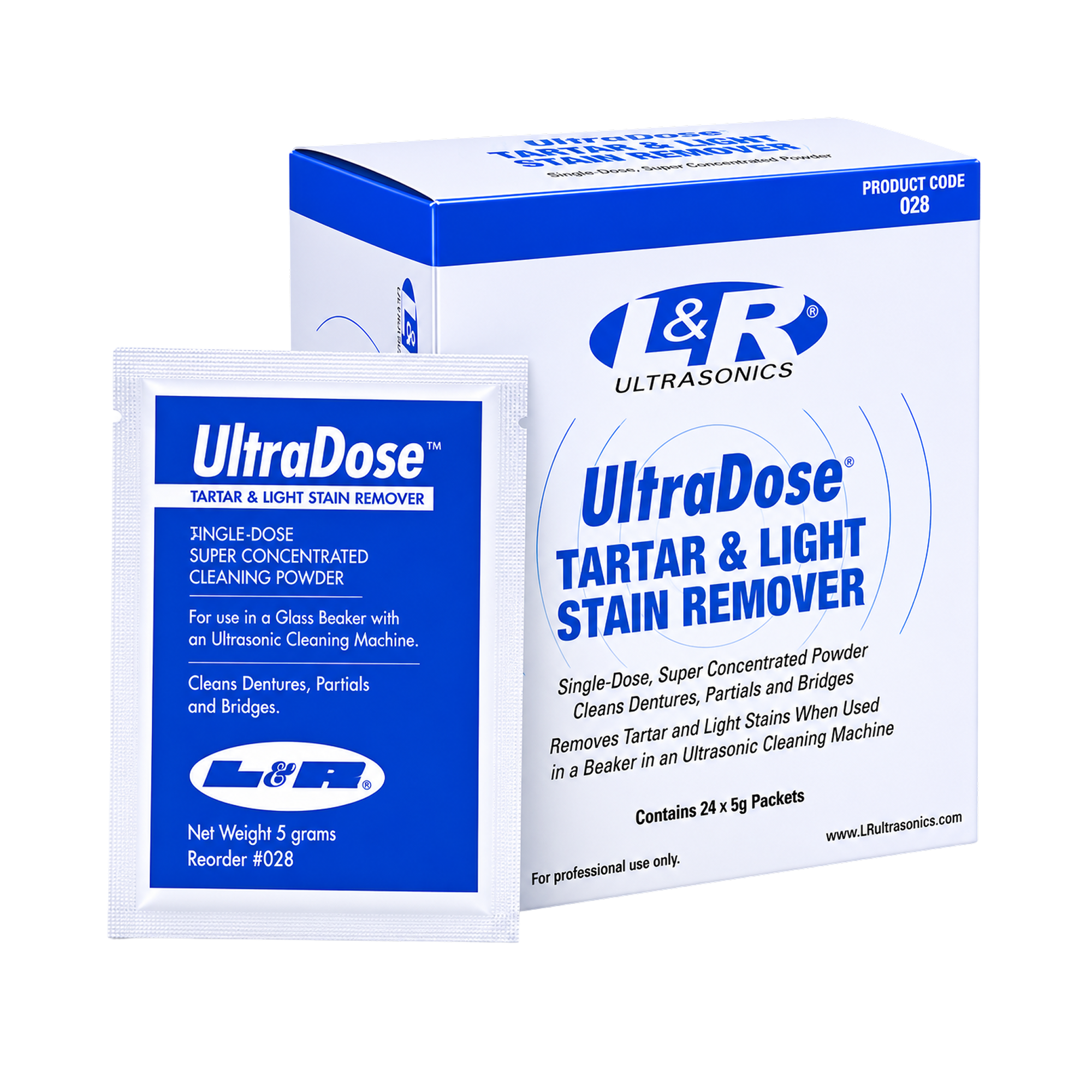 UltraDose® Tartar & Light Stain Remover Powder