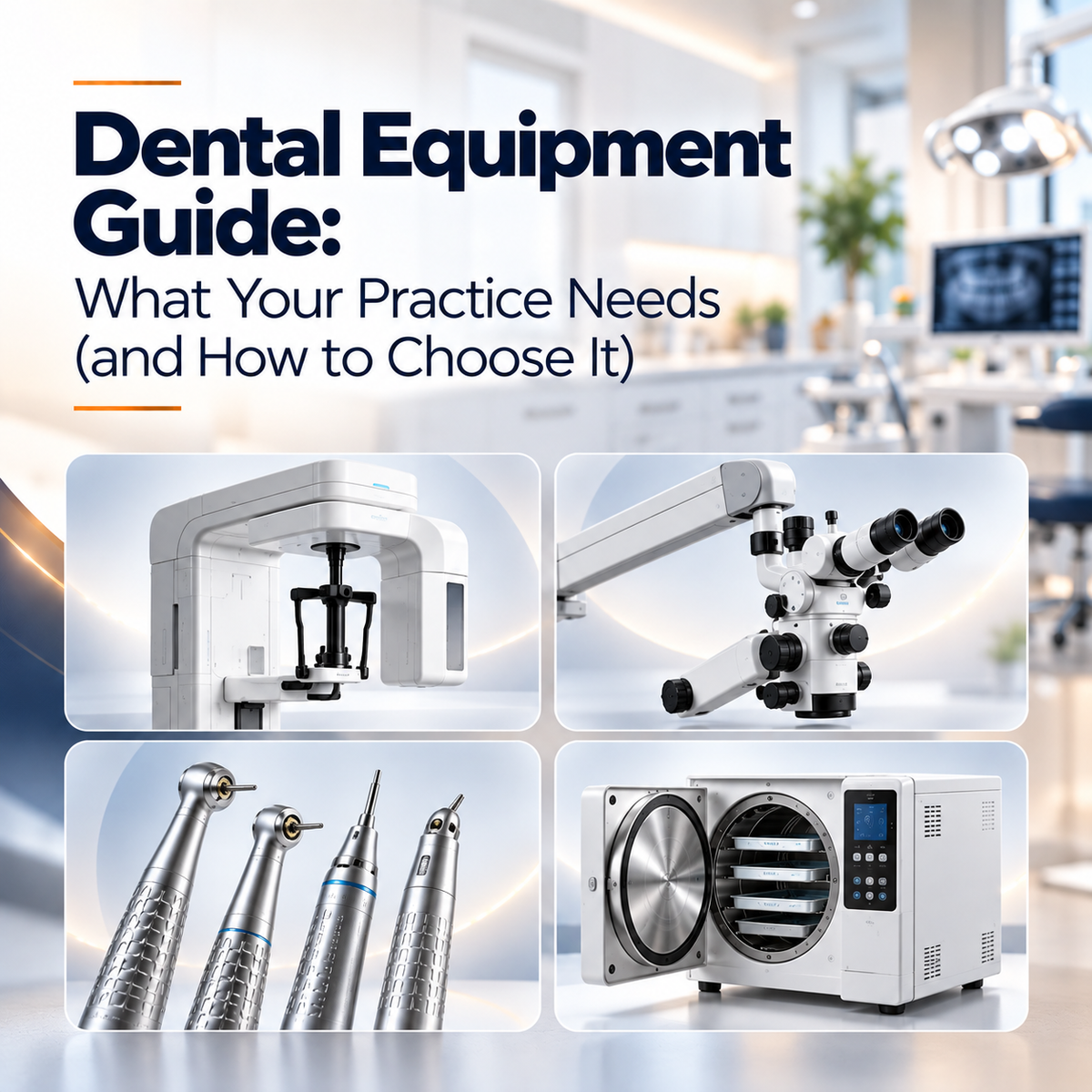 Dental Equipment Guide: What Your Practice Needs (and How to Choose It)