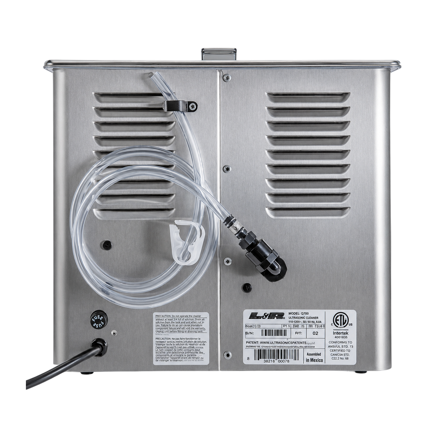 Quantrex® 210 w/Timer, Heat & Drain