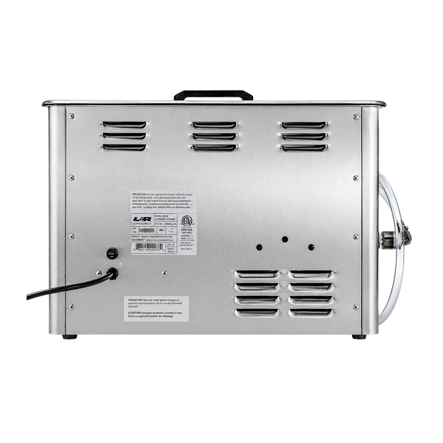 Quantrex® 650 w/Timer, Heat & Drain