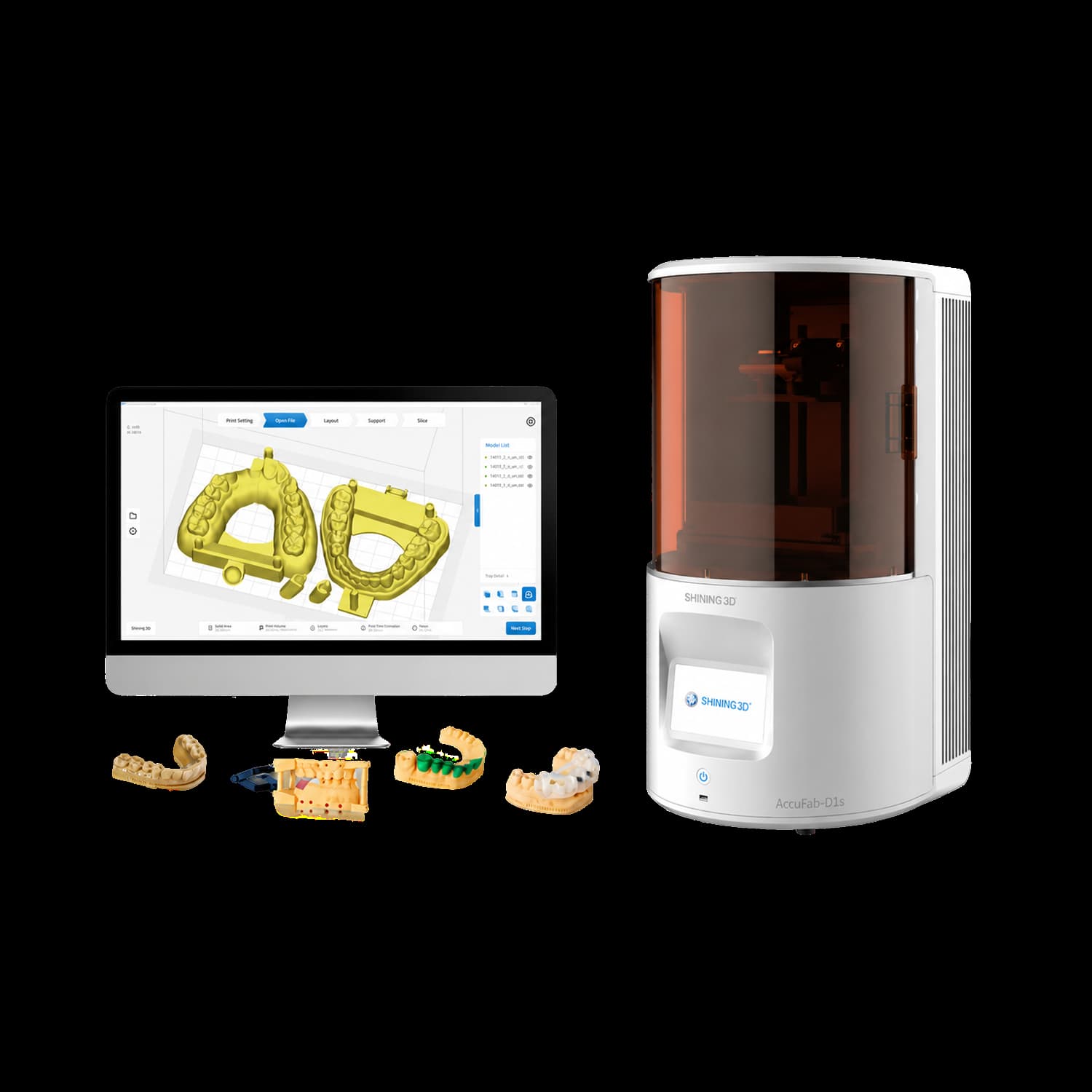 AccuFab-D1s Dental 3D PrinterUltraCraft A2D HD