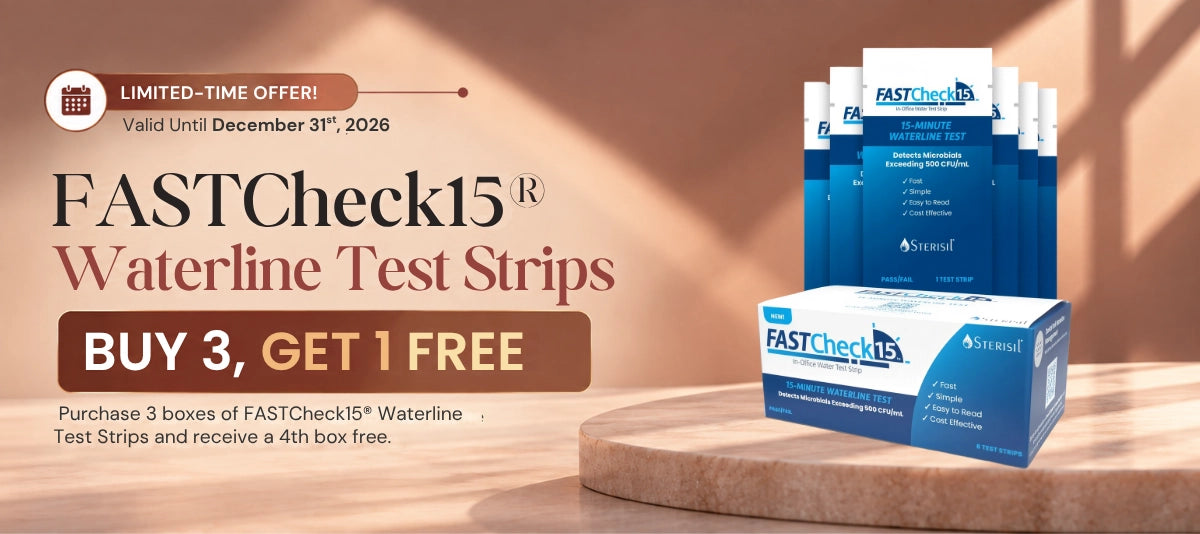 FASTCheck15® In-Office Waterline Test Strip