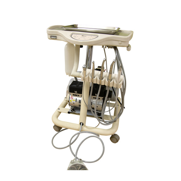 Portable Mobile Cart with Integrated Compressor