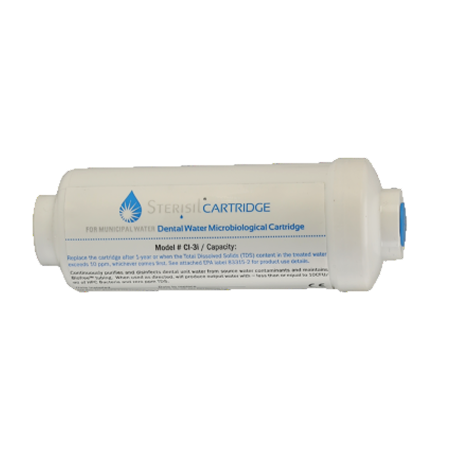 Sterisil® Dental Water Microbiological – Inline Cartridge