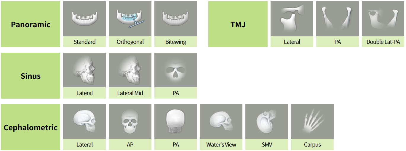 Various Scan Mode | Digital Imaging equipment